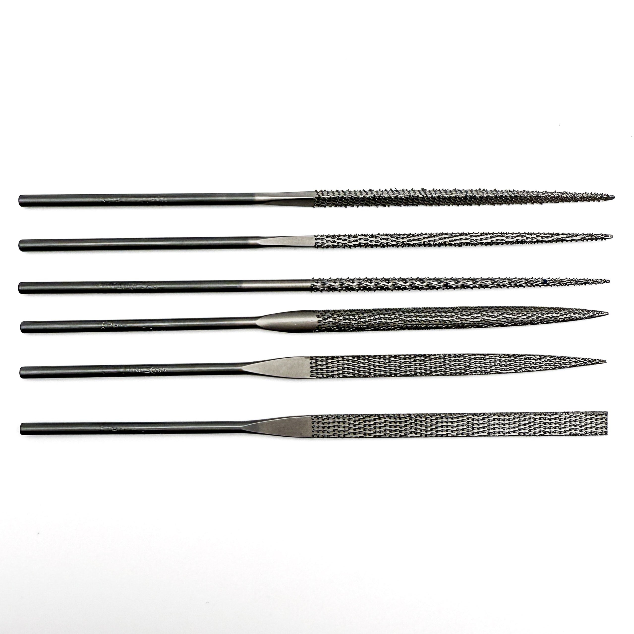 Grobet USA Wax File Set - 6 pc.