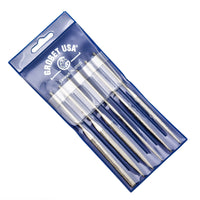 Grobet USA Wax File Set - 6 pc.