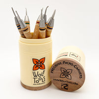 Wolf Tools Wax Micro Carvers Set - 8 pc.