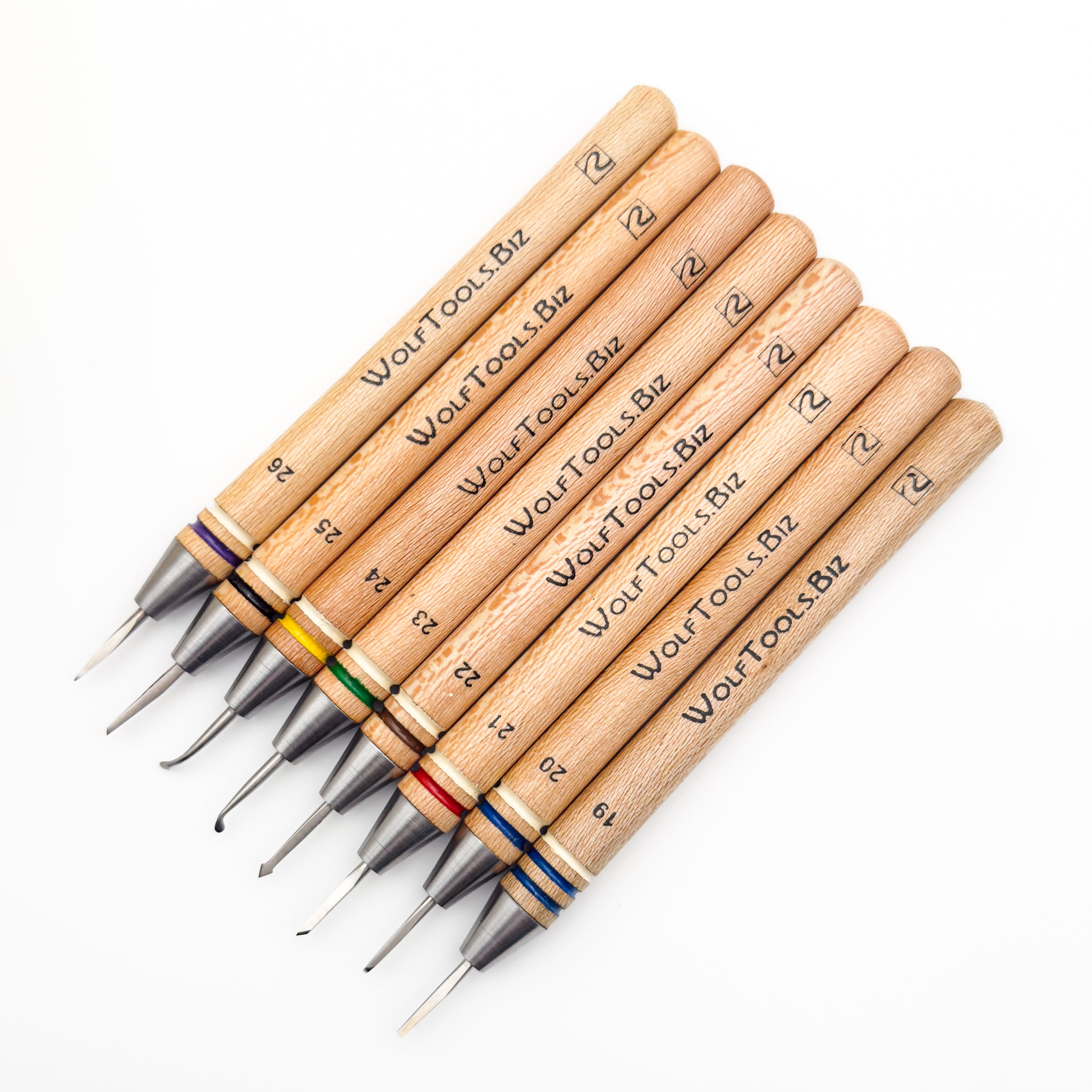 Wolf Tools Wax Micro Carvers Set - 8 pc.