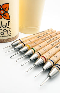 Wolf Tools Wax Micro Carvers Set - 8 pc.
